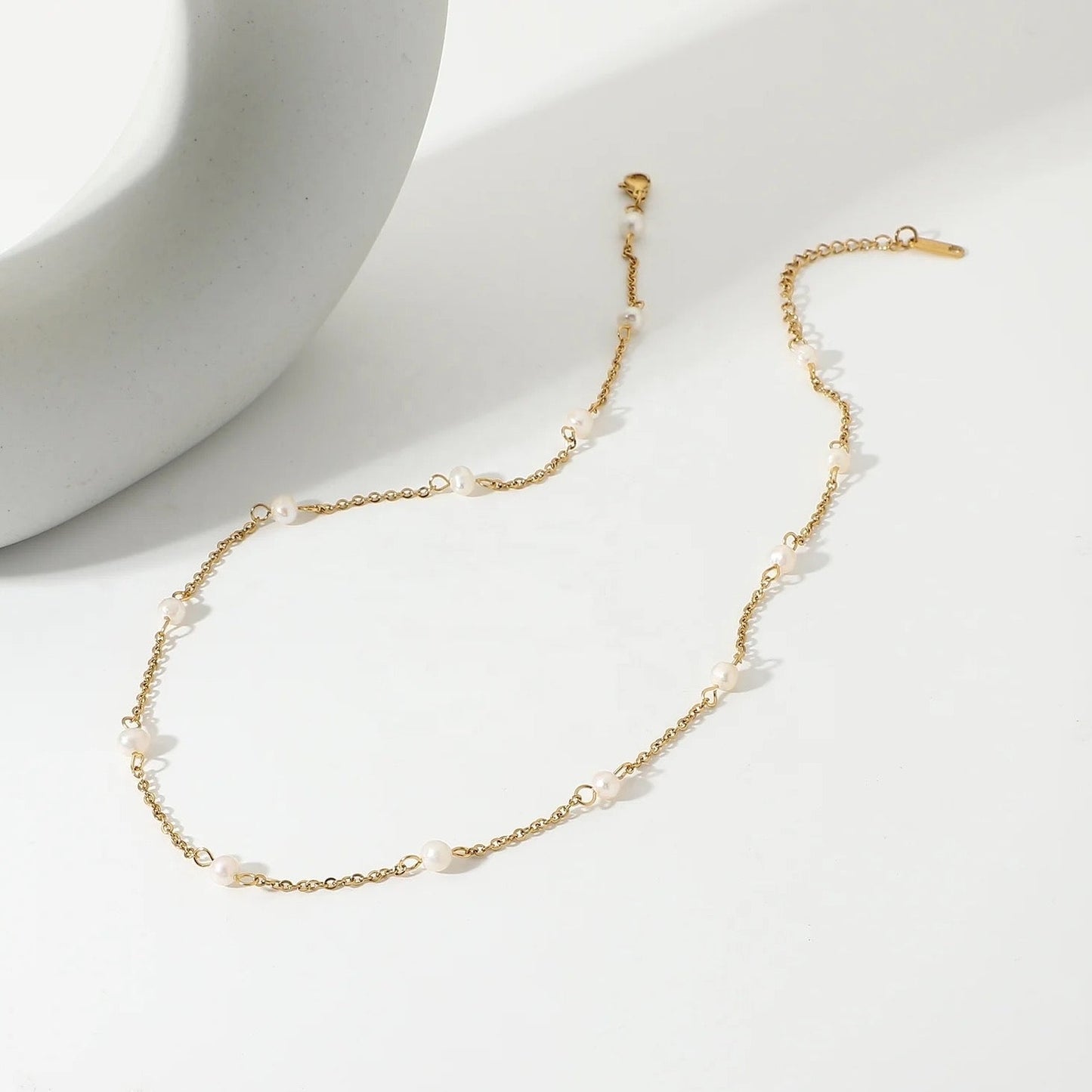 Pearl 18K Necklace