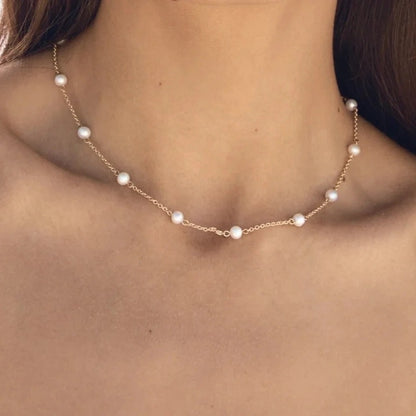 Pearl 18K Necklace