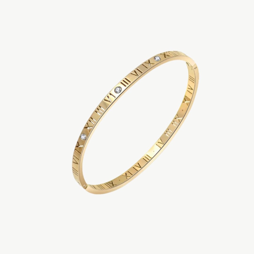 Roman Gold Bangle