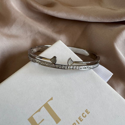 Eternal Silver Bangle