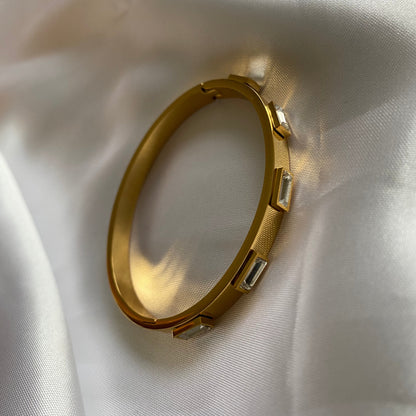 Valentine Gold Bangle