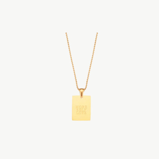 More Self Love 18K Gold Necklace