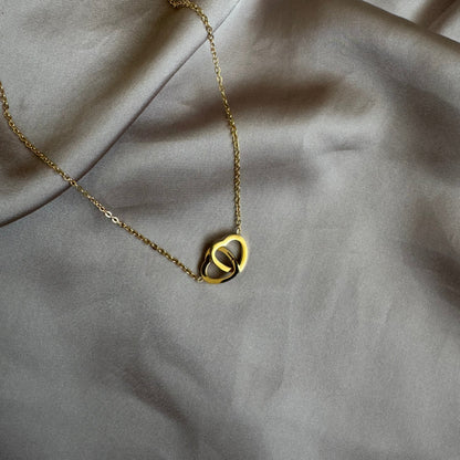 Interlocking Heart Necklace