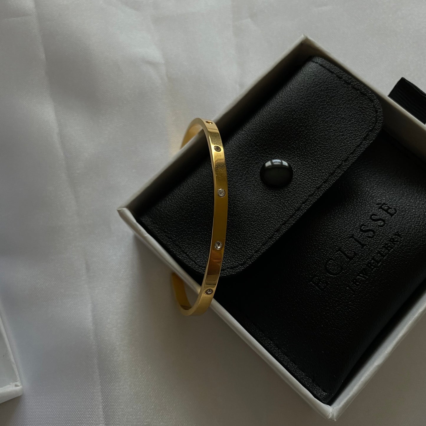 Zara Gold Cuff Bangle