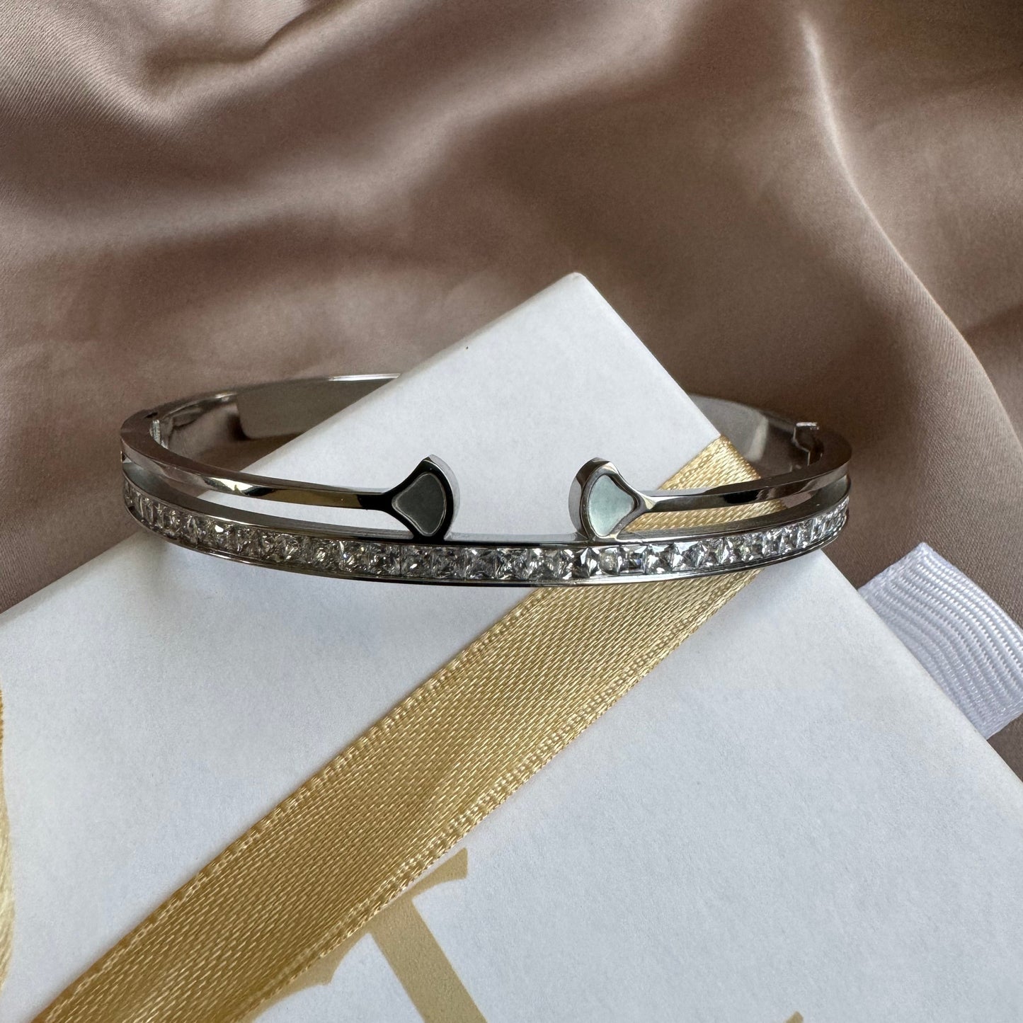 Eternal Silver Bangle