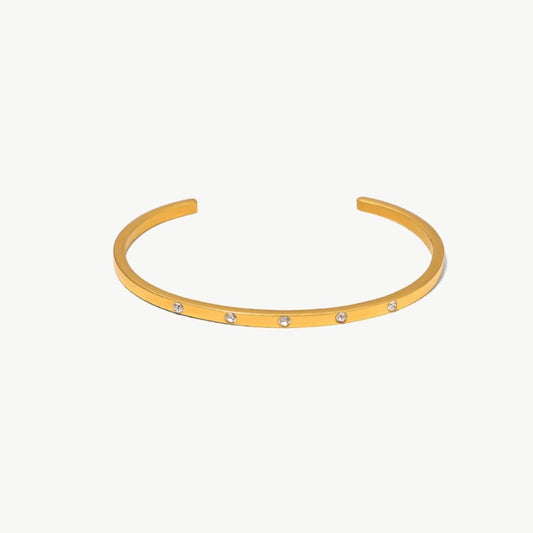 Zara Gold Cuff Bangle