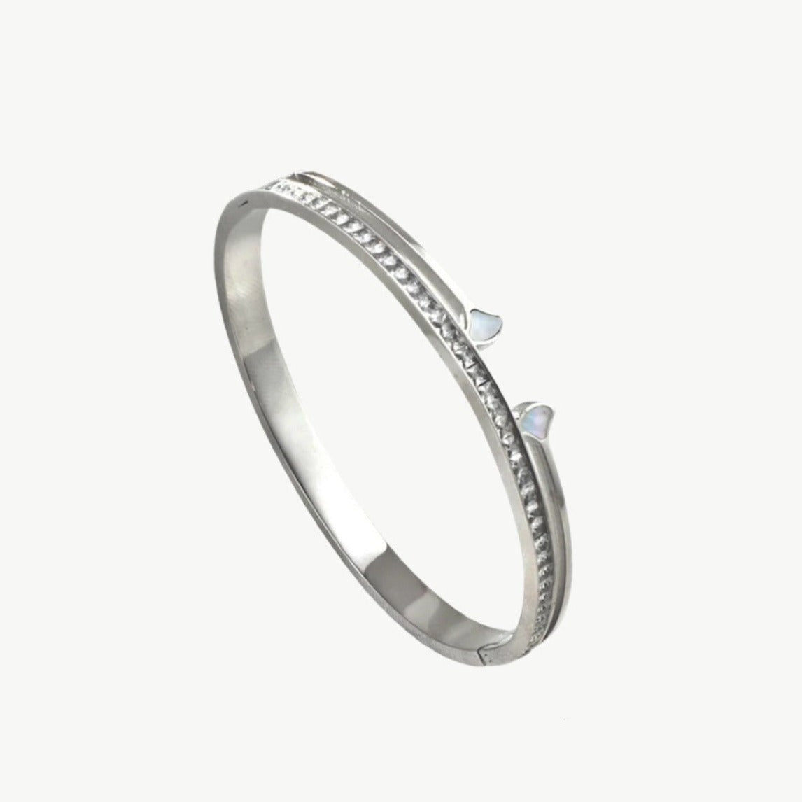 Eternal Silver Bangle